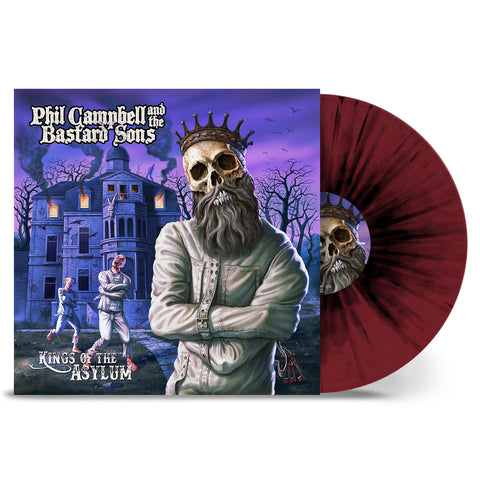 Kings of the Asylum - Oxblood/Black Splatter Vinyl (Band Exclusive Edition)