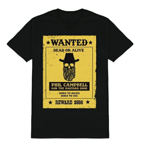 Wanted t-shirt